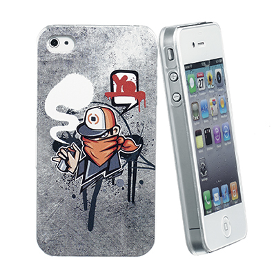 Celly GRBIP401 mobile phone case Cover Silver – image 1