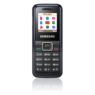 Samsung E1070 3.51 cm (1.38") 65 g Black