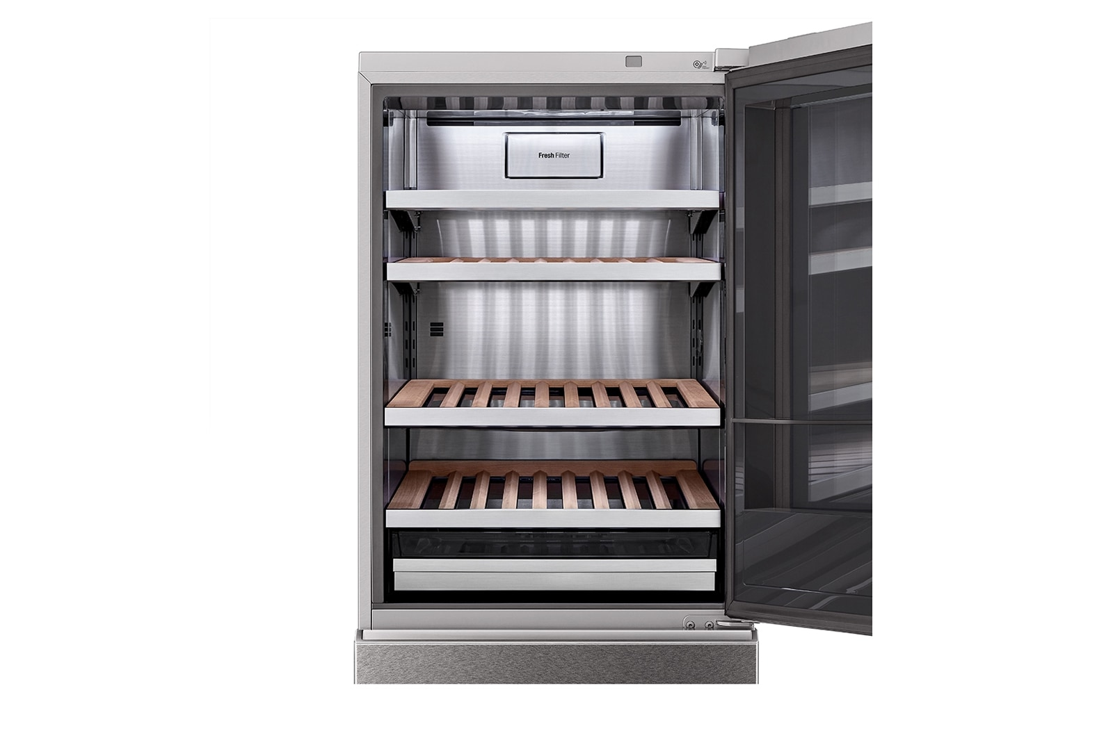 LG LSR200W1 Compressor wine cooler Freestanding Graphite 65 bottle(s) – image 4