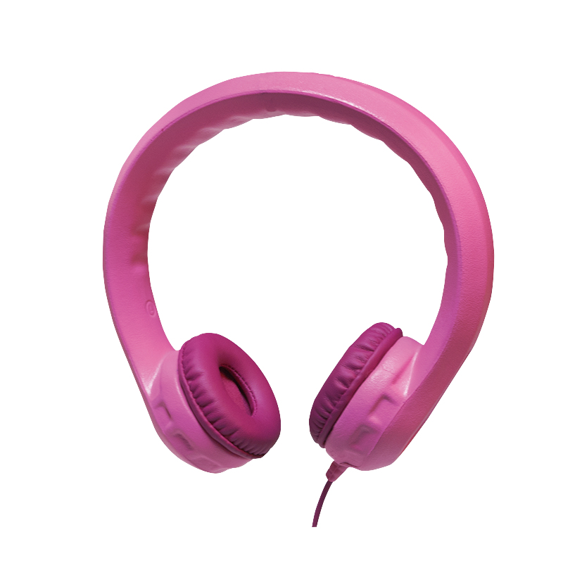 LogiLink HS0046 headphones/headset Wired Head-band Music Pink