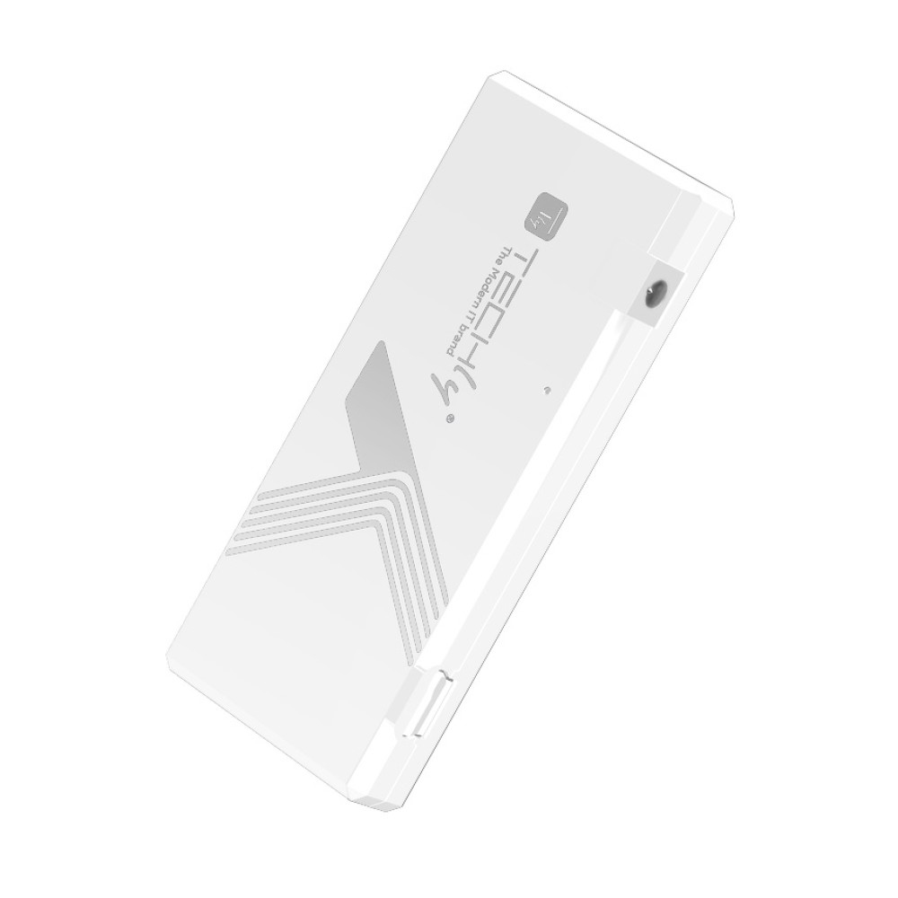 Techly Mini Hi Speed USB Hub 4 Ports White IUSB2-HUB4-WHTY – image 8