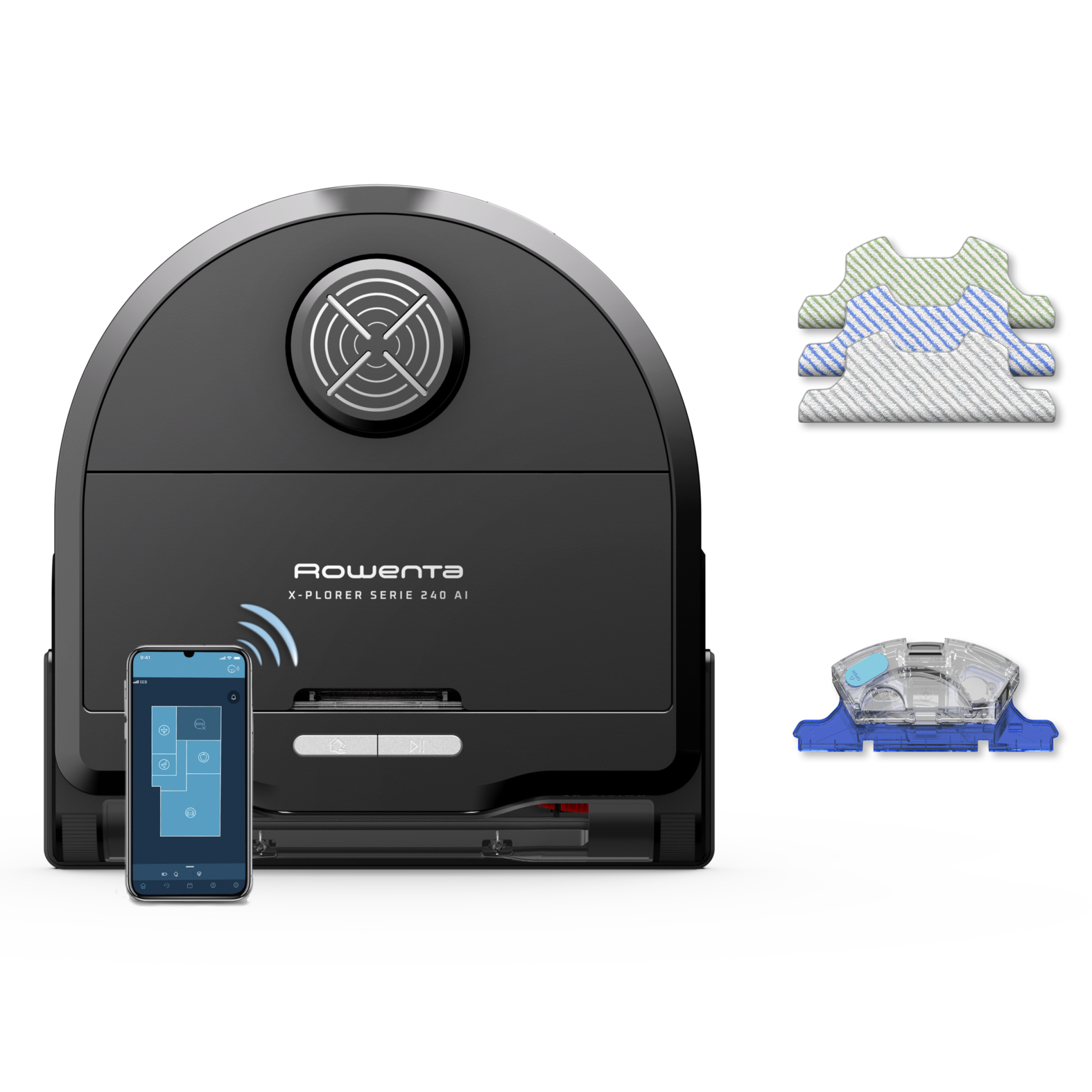 Rowenta X-Plorer RR9675 Black – image 1