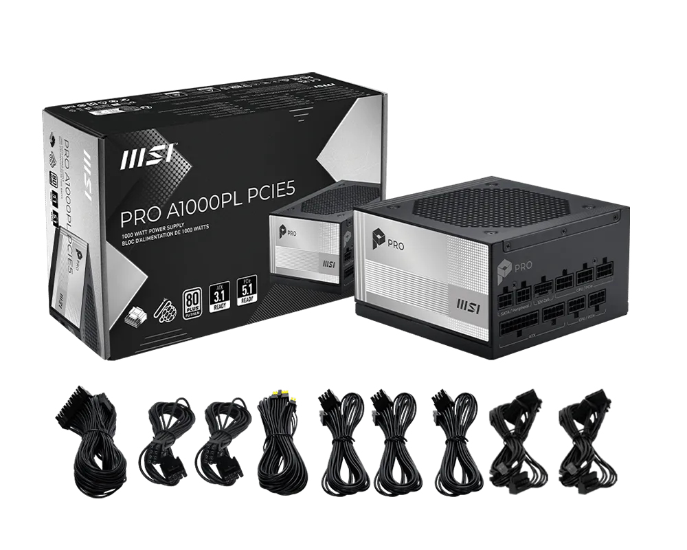 MSI PRO A1000PL PCIE5 – image 5