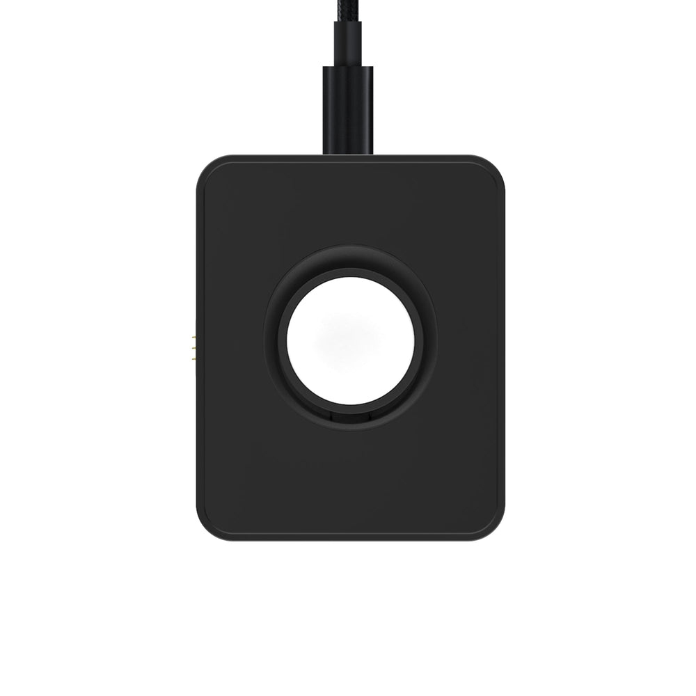 صورة شاحن Apple Watch لاسلكي مرتفع من Mous MOA-A0671-MBLPCB-WCP-W1، أسود مطفي، كيبل 1.5 متر
