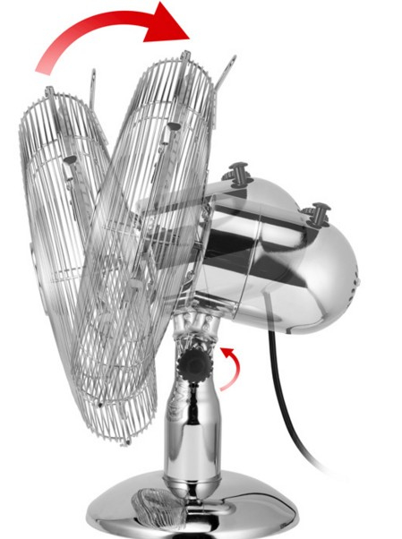 Unold 86830 household fan Chrome – image 5