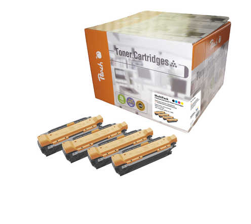 Peach Combi Pack, compatible with CE250X, CE251A, CE252A, CE253A
