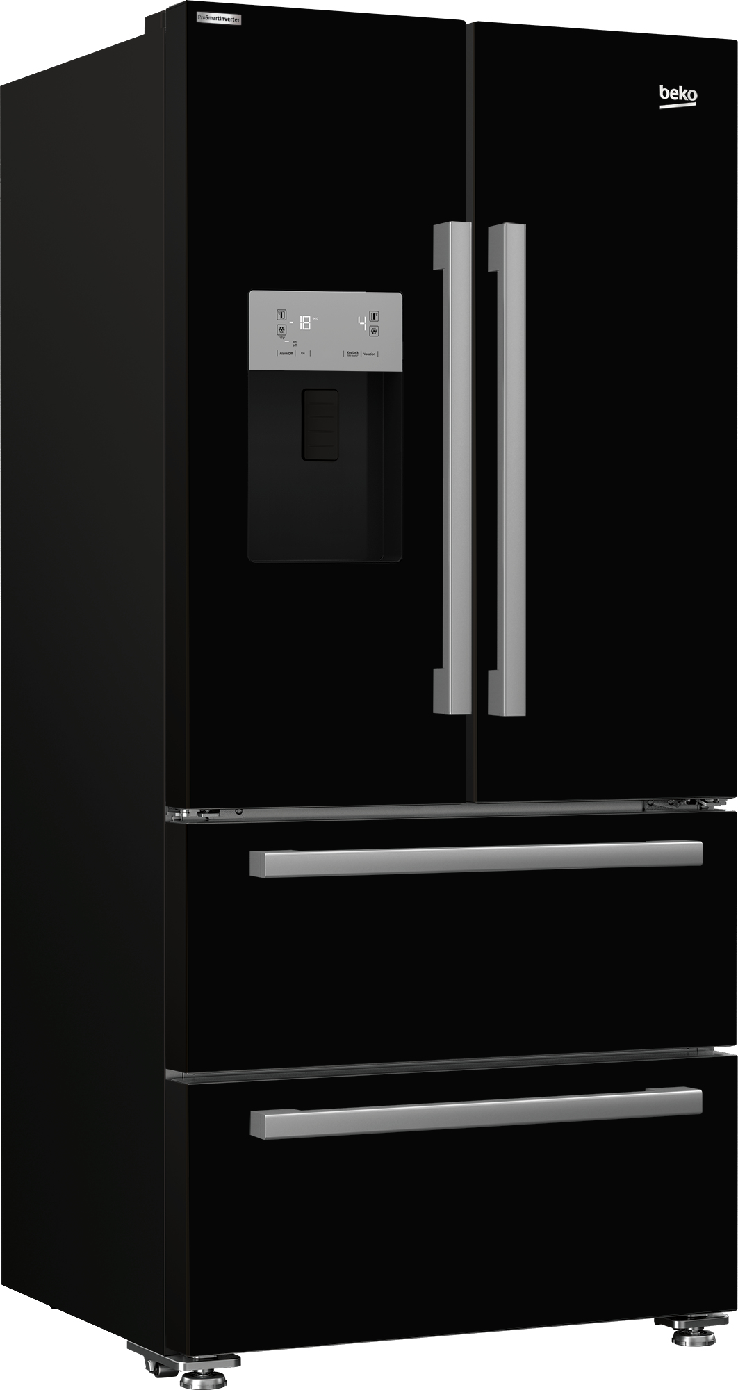 Beko GRNE360520DB Freestanding American Style Fridge Freeze with HarvestFresh™ – image 2