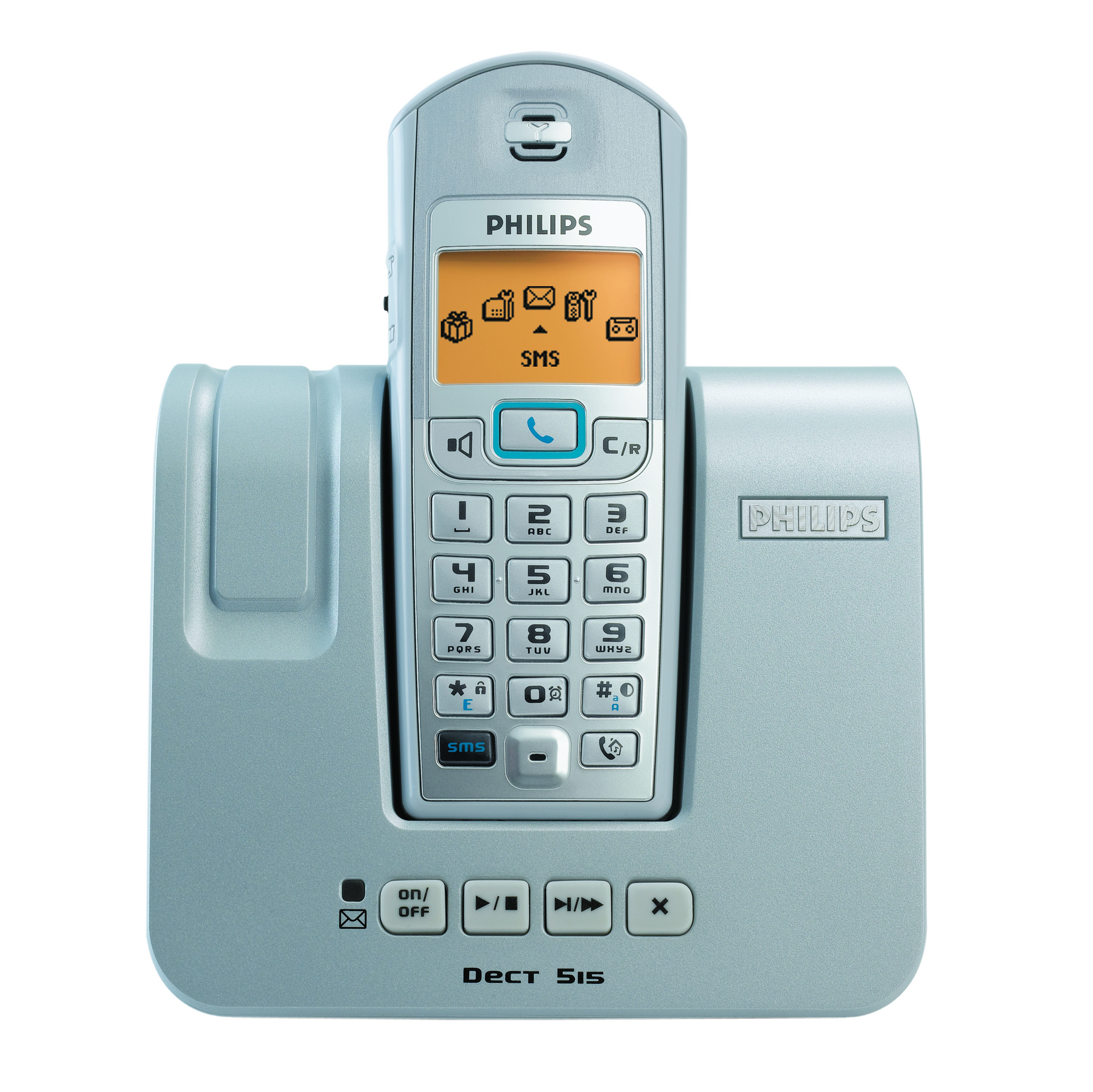 Philips DECT5153S DECT telephone Caller ID Grey