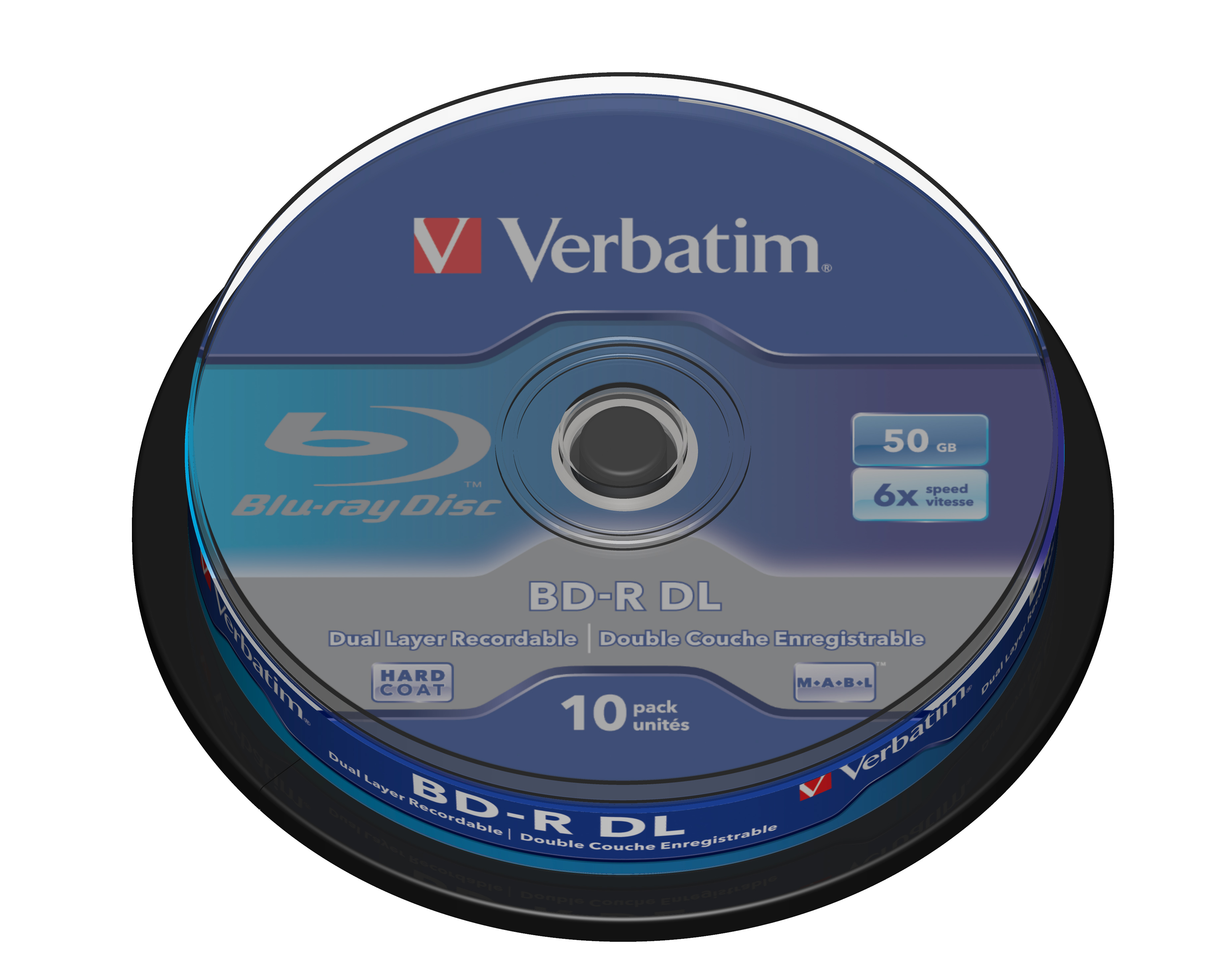 Verbatim 43746 tomma Blu-Ray-diskar BD-R 50 GB 10 styck