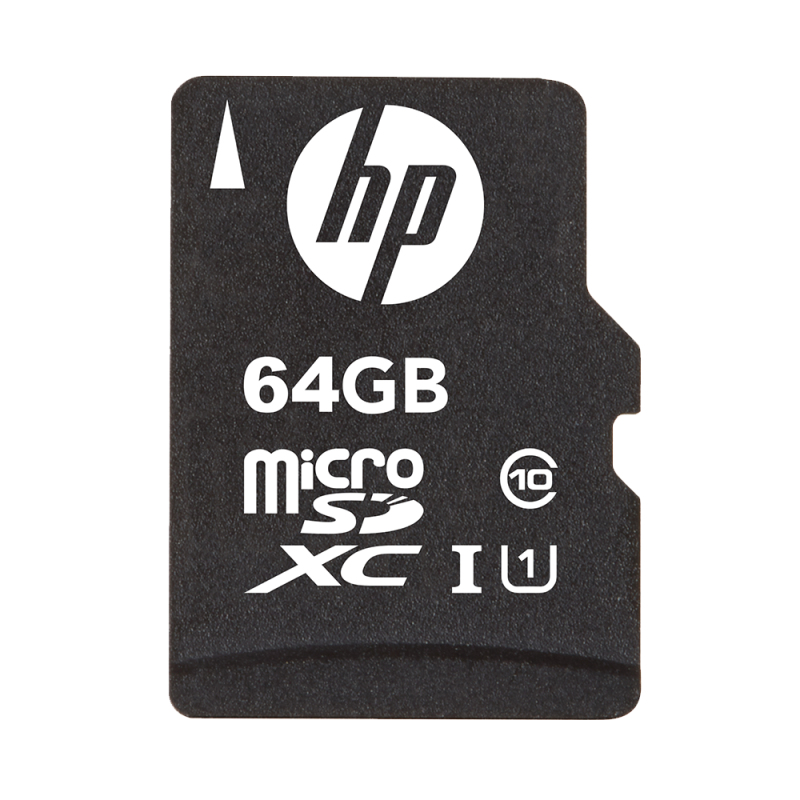 MICRO SDHC HP 64GB  CLASE 10 U1 CON ADAPTADOR