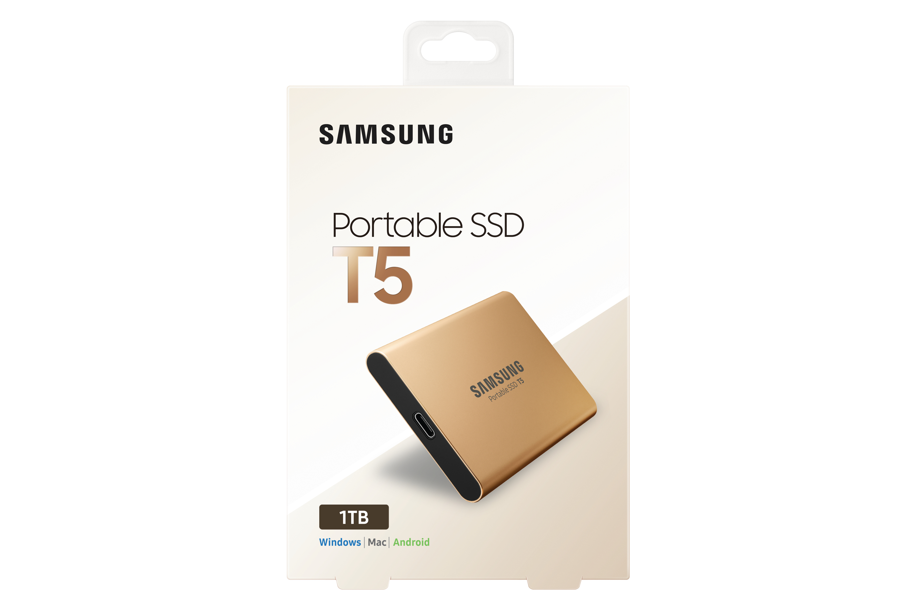 Samsung T5 1 TB USB Type-C 3.2 Gen 2 (3.1 Gen 2) Gold image 8