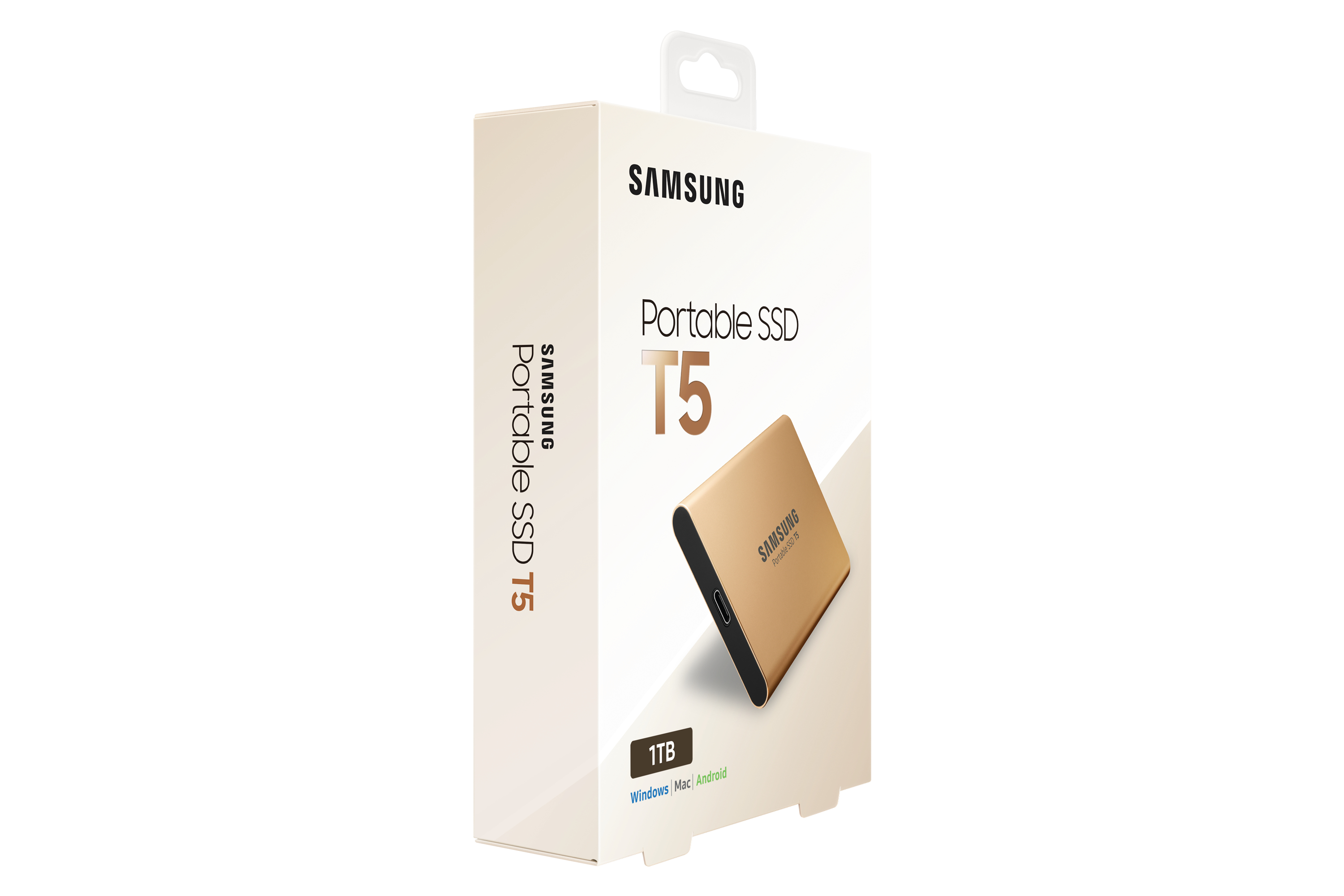 Samsung T5 1 TB USB Type-C 3.2 Gen 2 (3.1 Gen 2) Gold image 10