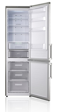 LG GB5240TICW fridge-freezer Freestanding Platinum – image 2