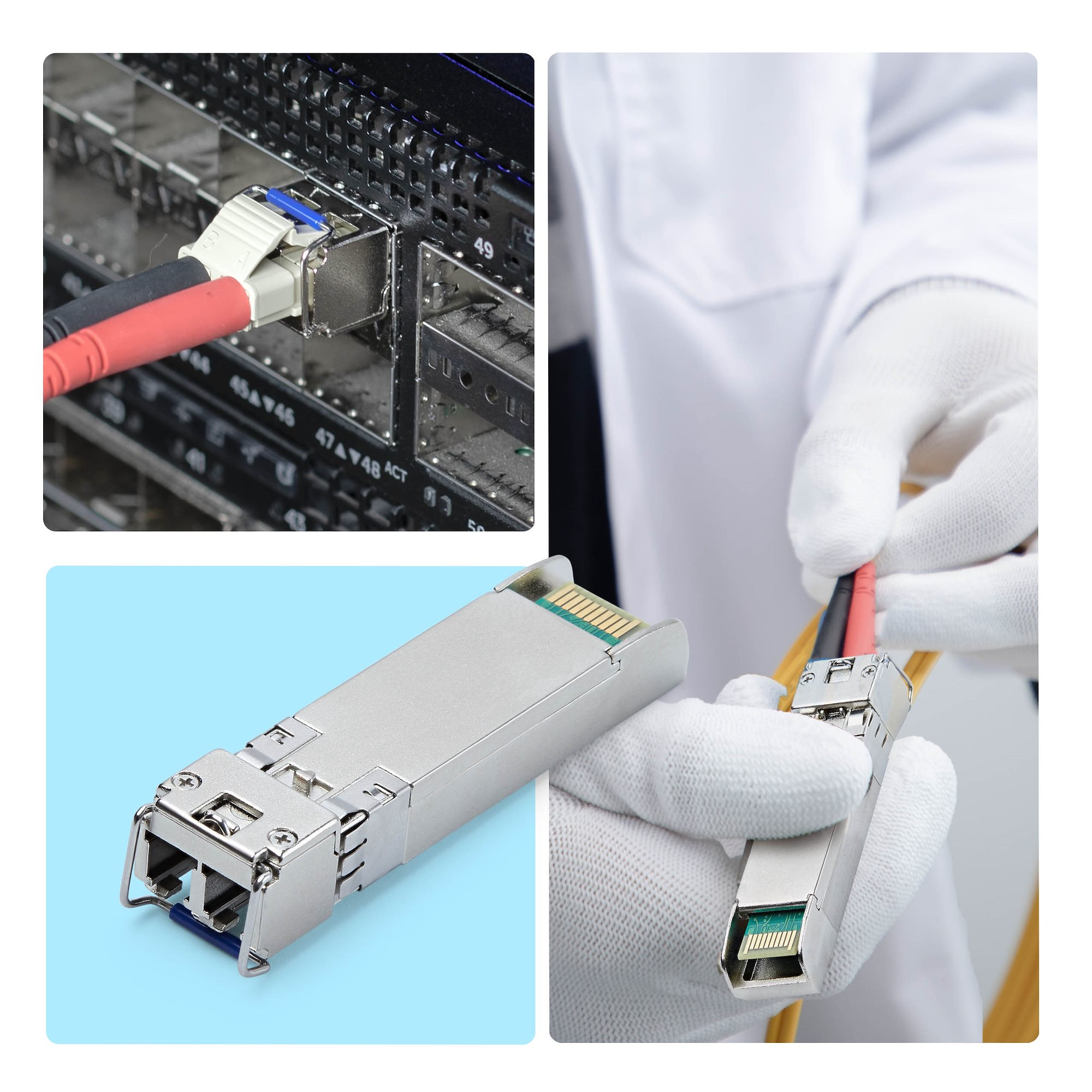 StarTech.com Version of Cisco SFP-10G-SR-S SFP+ Module, Industrial Temperature Range, 10Gbps, Multi Mode Fiber (MMF), 300m [984ft], LC Transceiver, 850nm – image 4