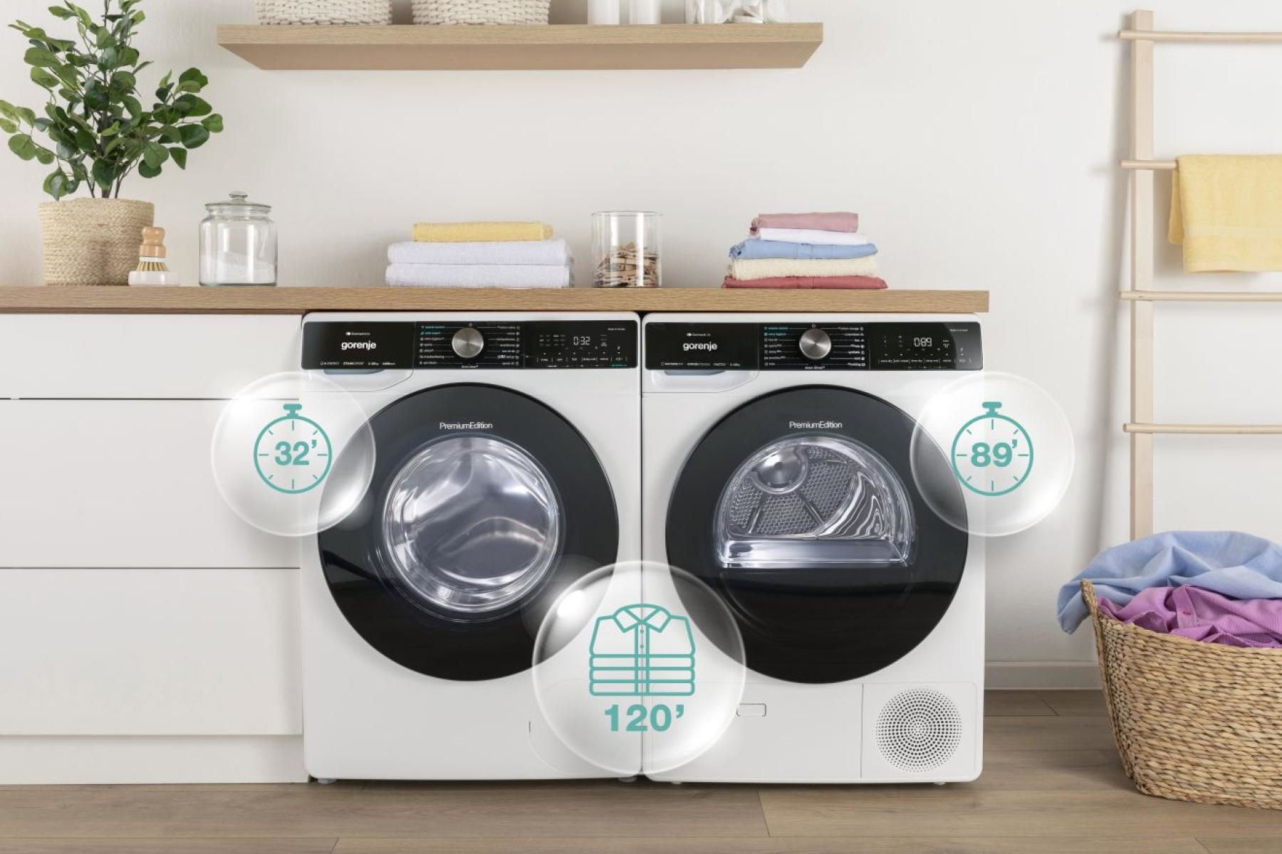Gorenje WNS94ATWIFI washing machine Front-load – image 5
