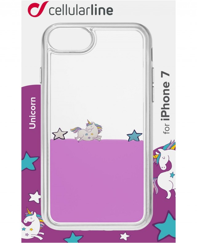 Cellularline Aqua mobile phone case Cover Pink, Transparent – image 3