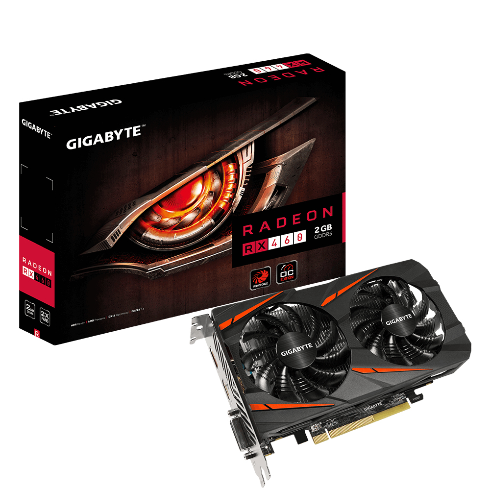 GIGABYTE Radeon RX 460 Windforce OC – image 1