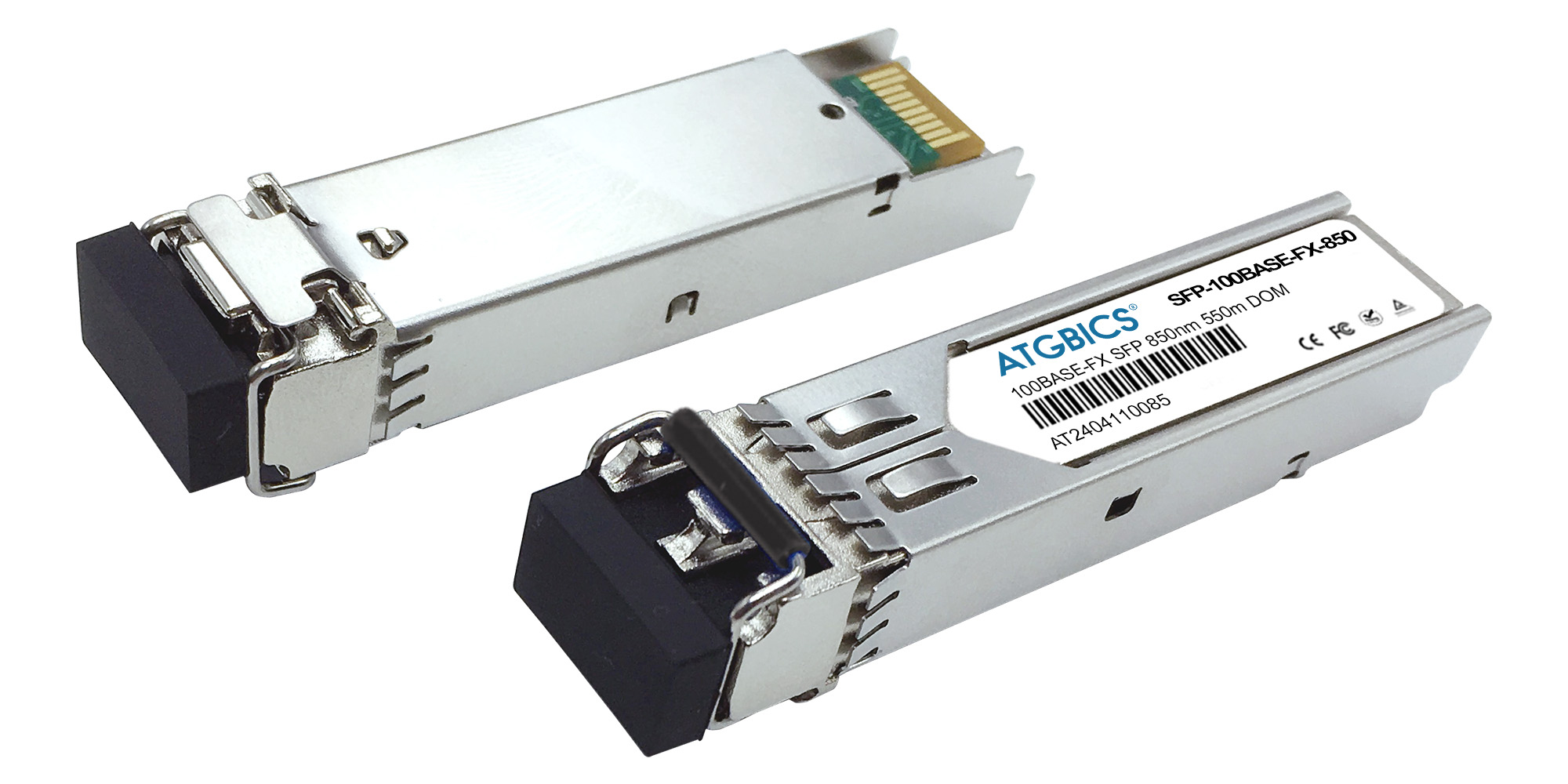 ATGBICS 5058970 Perle Compatible Transceiver SFP 100Base-FX (850nm MMF 550m LC DOM)