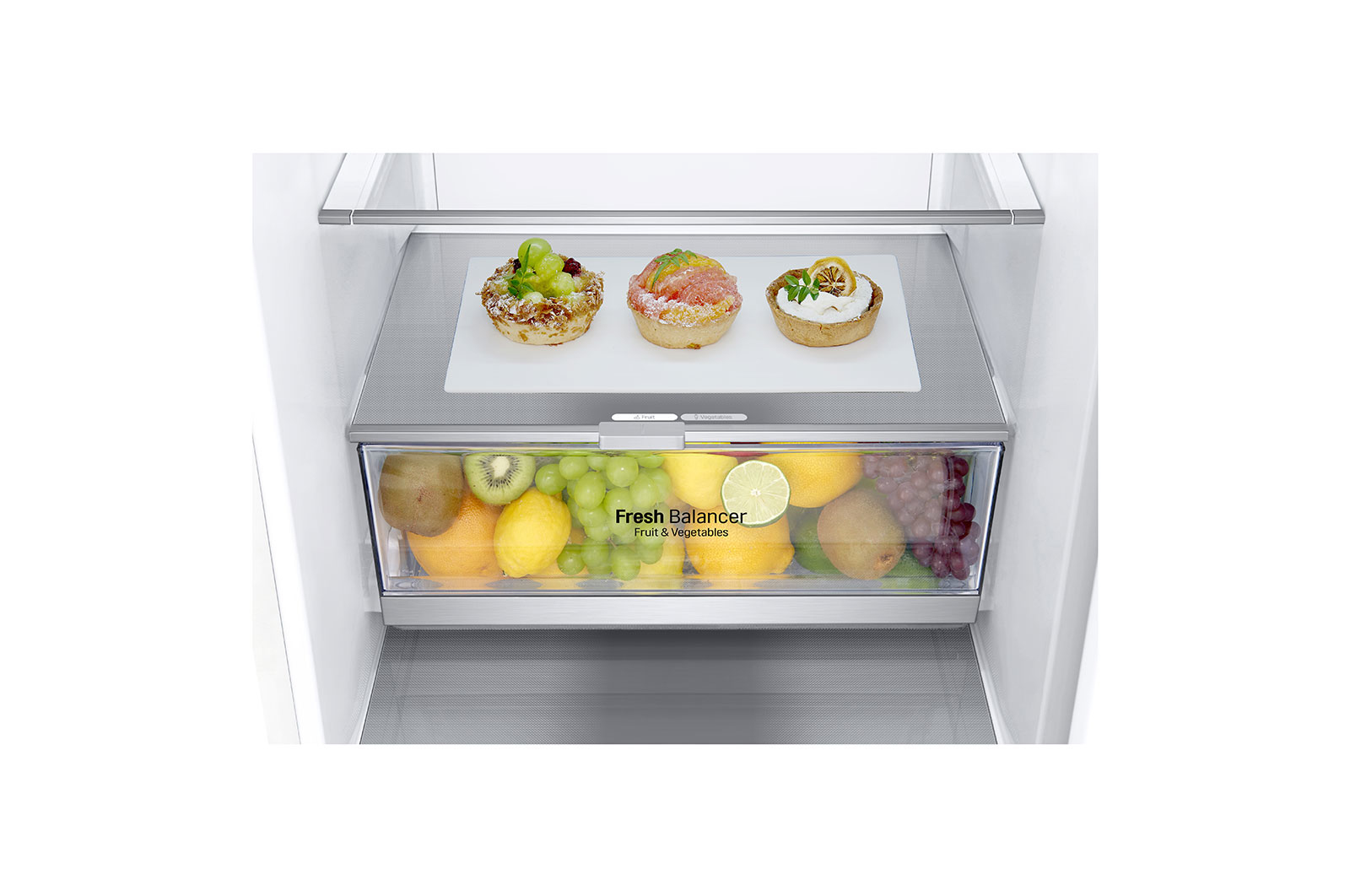 LG GBB72SWEZN fridge-freezer Freestanding – image 4