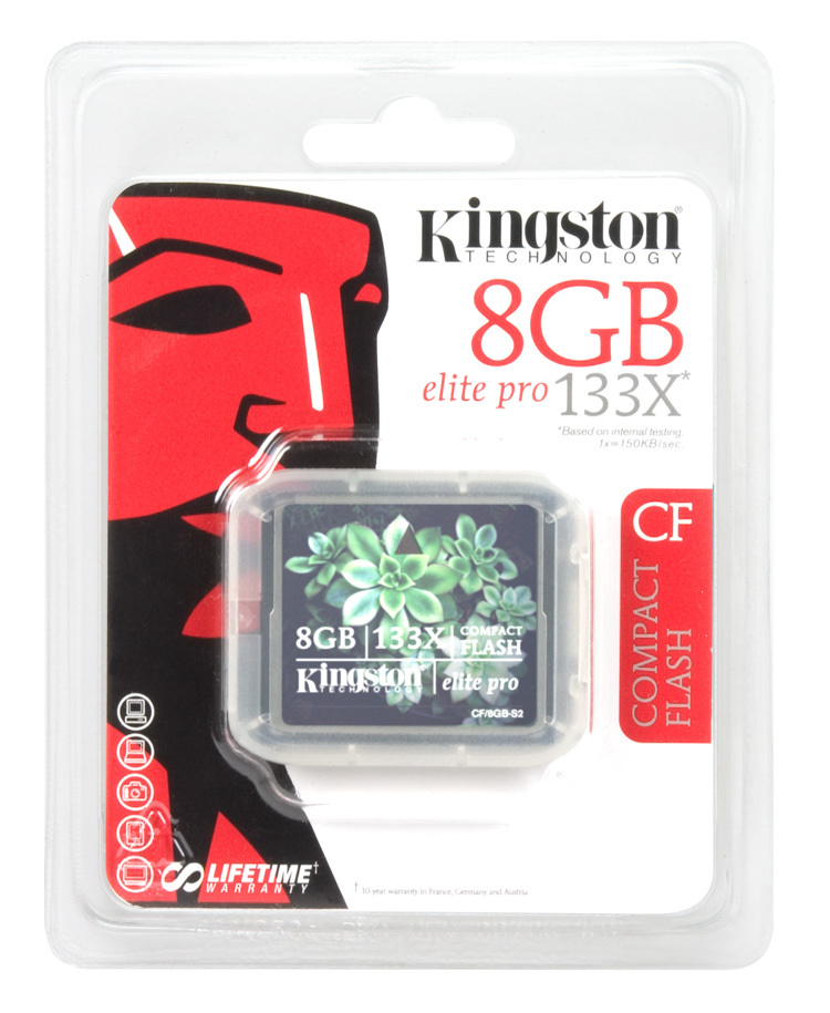 Kingston Technology 8GB Elite Pro CompactFlash Card 133x – image 3