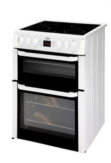 Beko BDVC667W cooker Freestanding cooker Electric Ceramic hob White – image 2