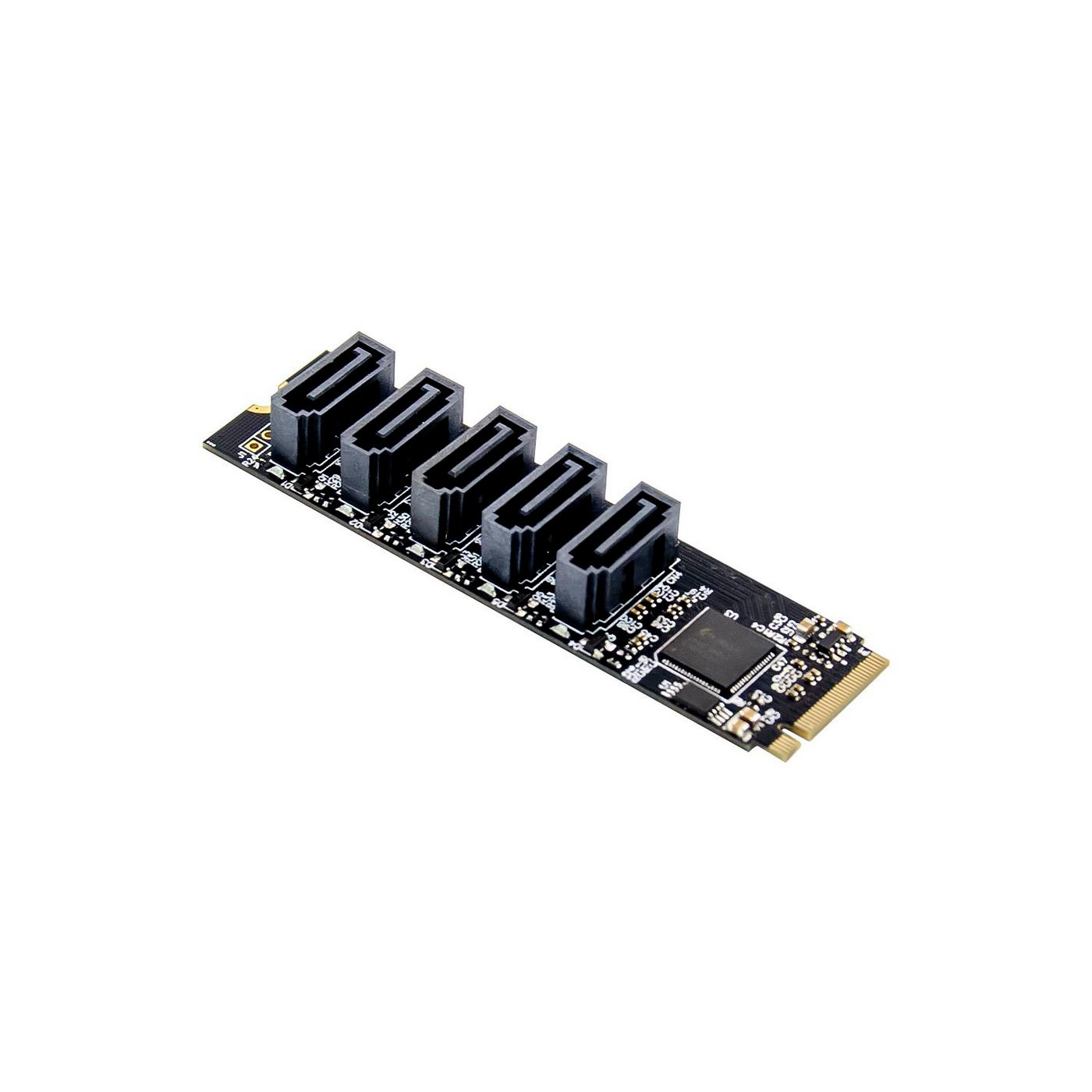 Microconnect MC-M.2-JMB585 interface cards/adapter Internal – image 4