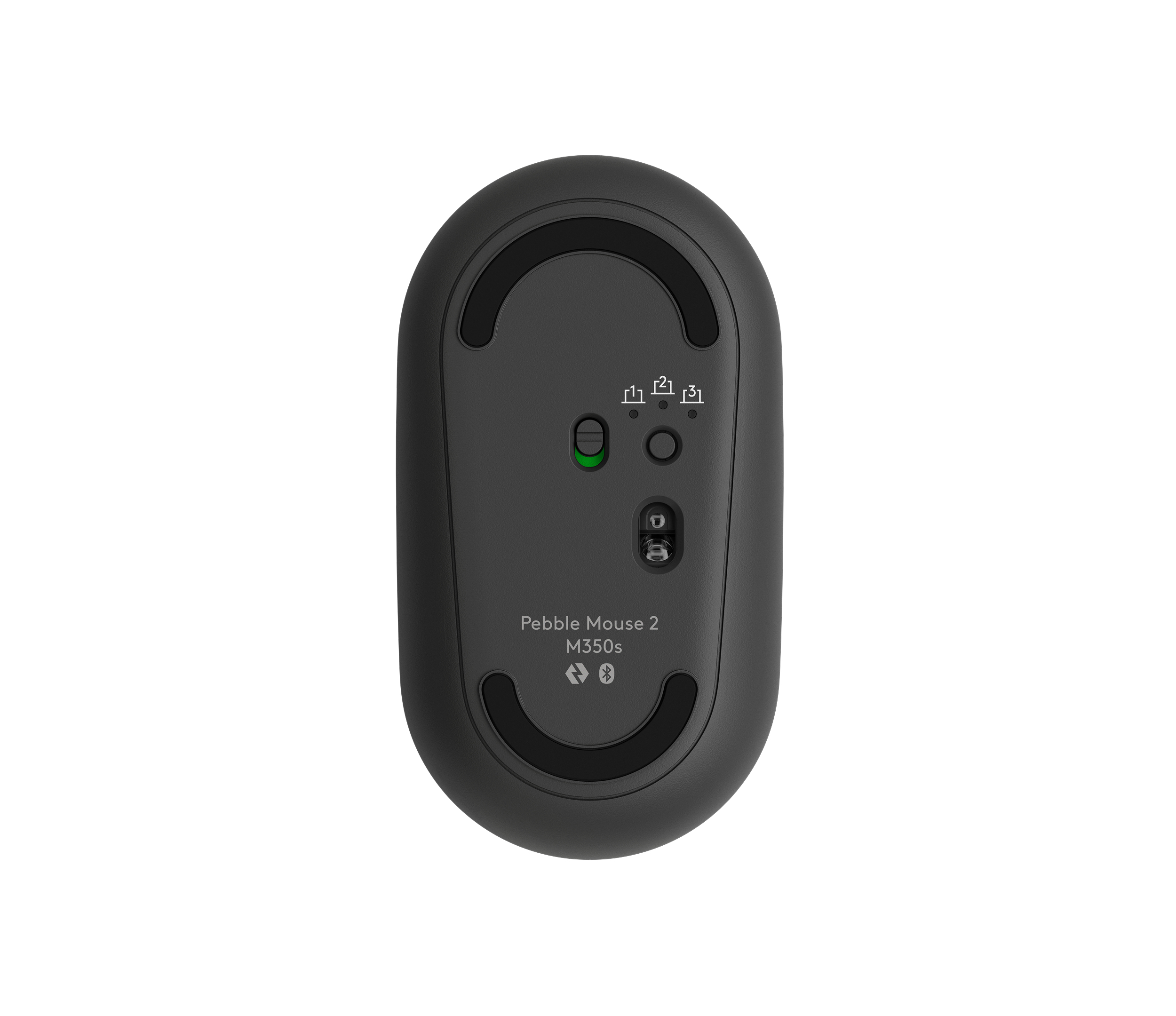 Mouse Logitech PEBBLE MOUSE 2 M350S, negro