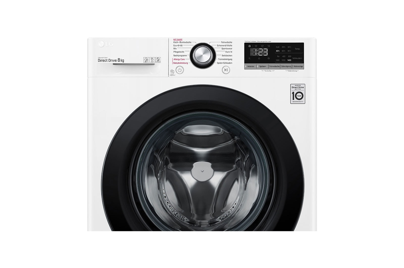 LG F4WV308SB washing machine Front-load – image 4