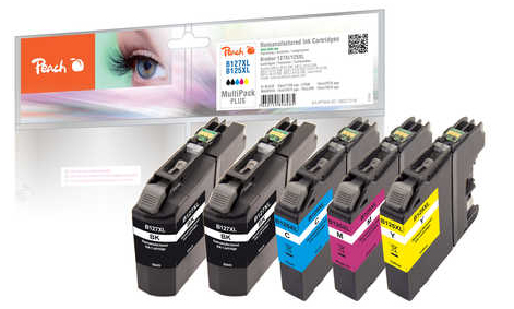 Peach PI500-92 ink cartridge Black, Cyan, Magenta, Yellow