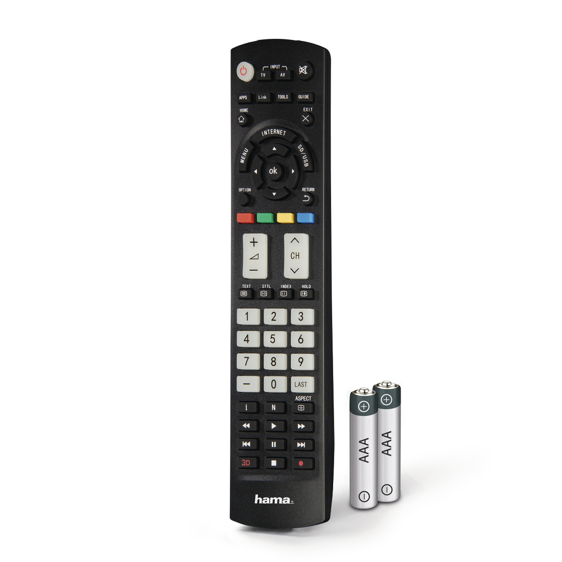 Hama 00179808 remote control IR Wireless TV Press buttons – image 4