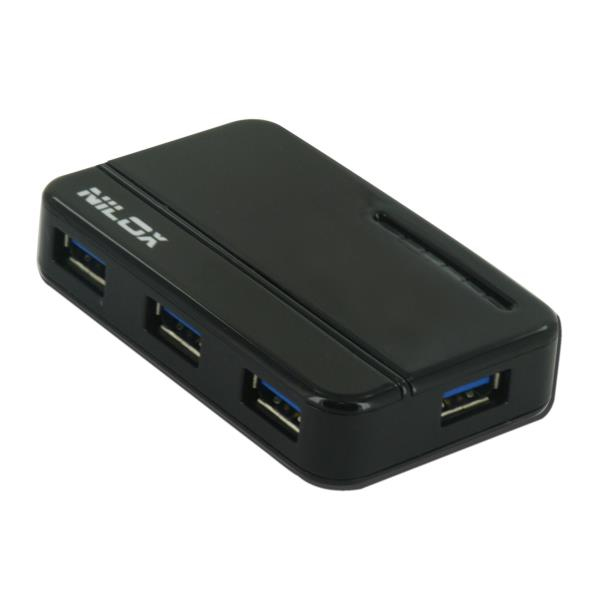 Nilox 10NXHU004U001 interface hub 5000 Mbit/s – image 1