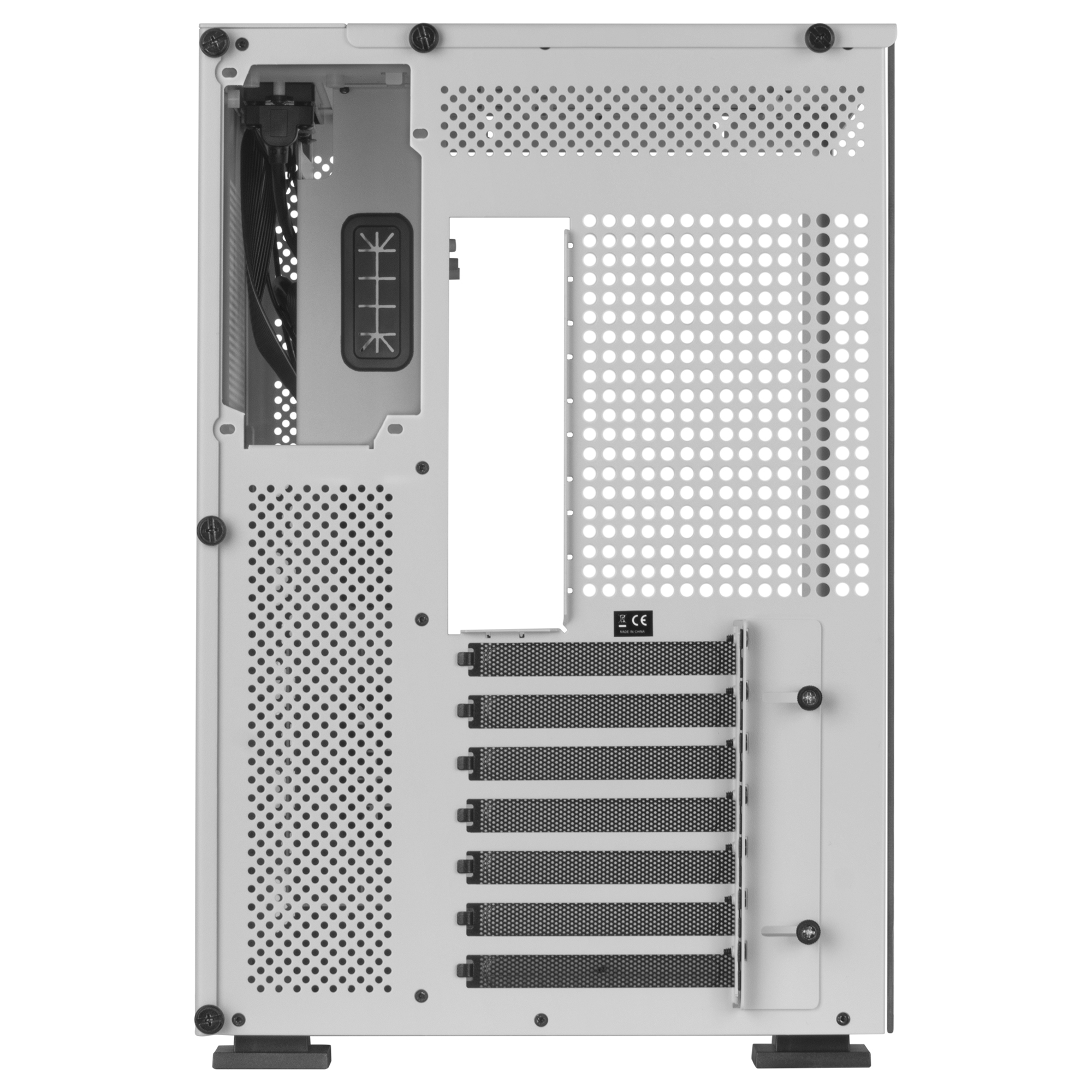 Mars Gaming MCV2 White XXL Premium ATX Gaming Case Dual Tempered Glass Windows Modular Dual-Camera Structure – image 5