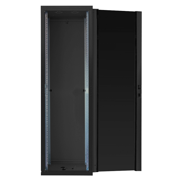 LogiLink D22E68B rack cabinet 22U Freestanding rack Black – image 3