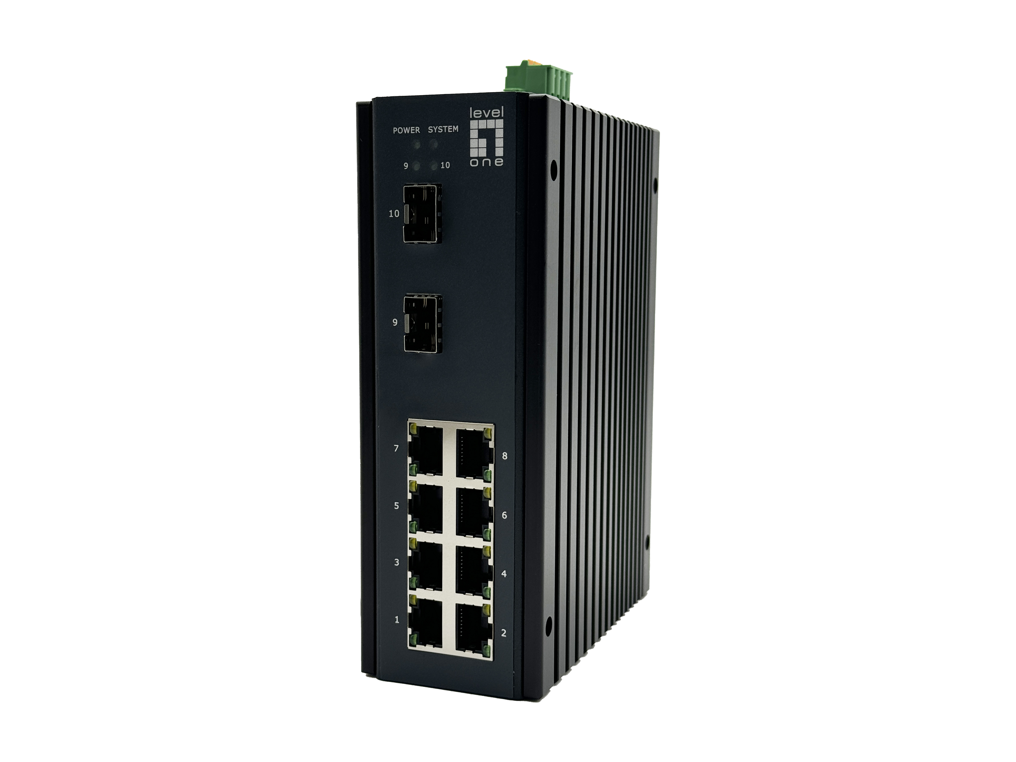 LevelOne IGU-1071 switch di rete Gestito L2 Gigabit Ethernet (10/100/1000) Nero