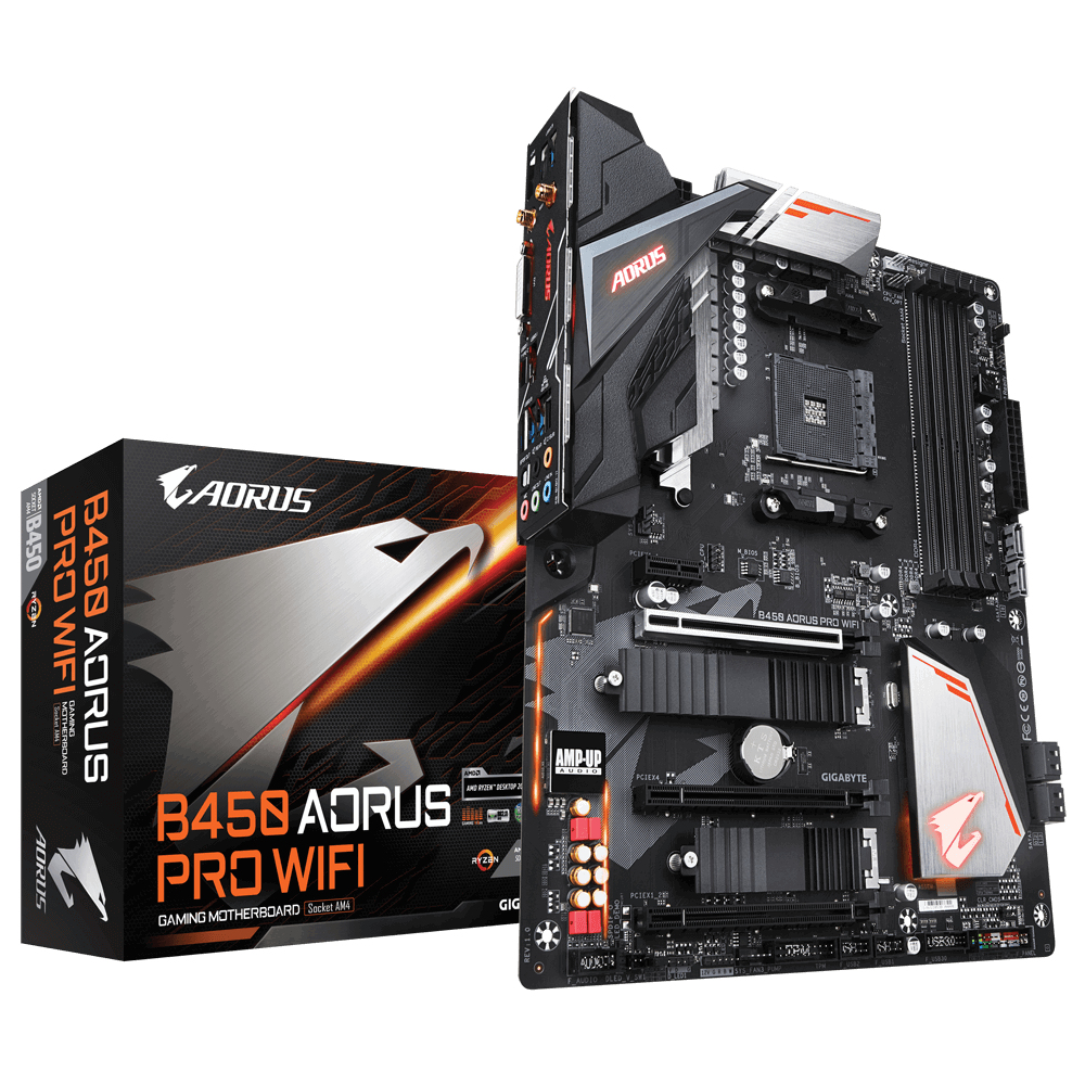 GIGABYTE B450 AORUS PRO WIFI (rev. 1.0) – image 1