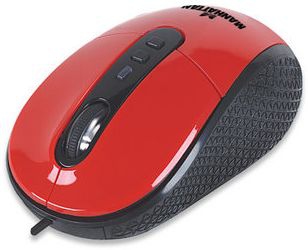 Manhattan 177702 mouse Office USB Type-A Optical 1600 DPI