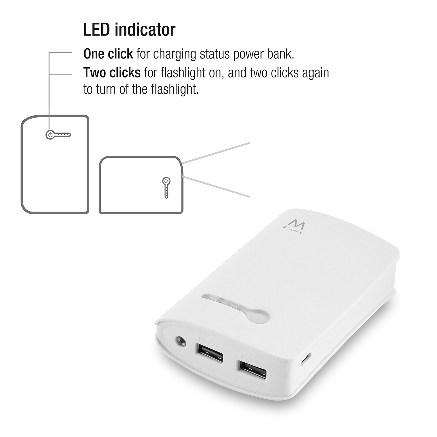 Ewent EW1237 power bank – image 3