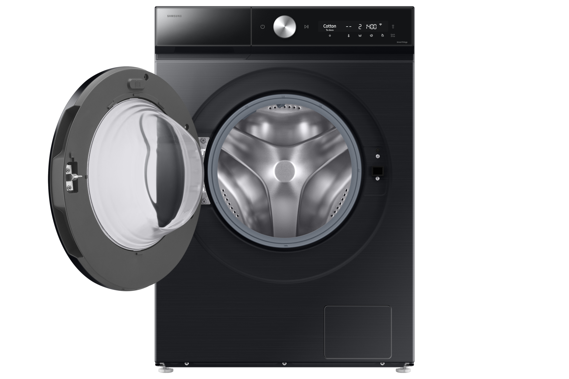 Samsung WD90DB8B85GB washer dryer Freestanding Front-load Black – image 6