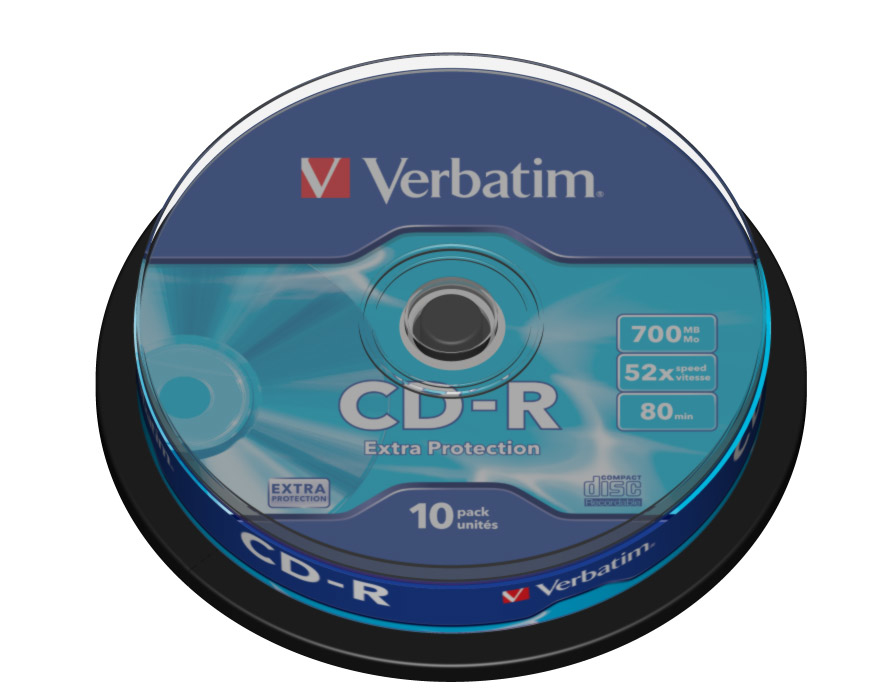 Verbatim CD-R Extra Protection 700 MB 52x 10 kpl