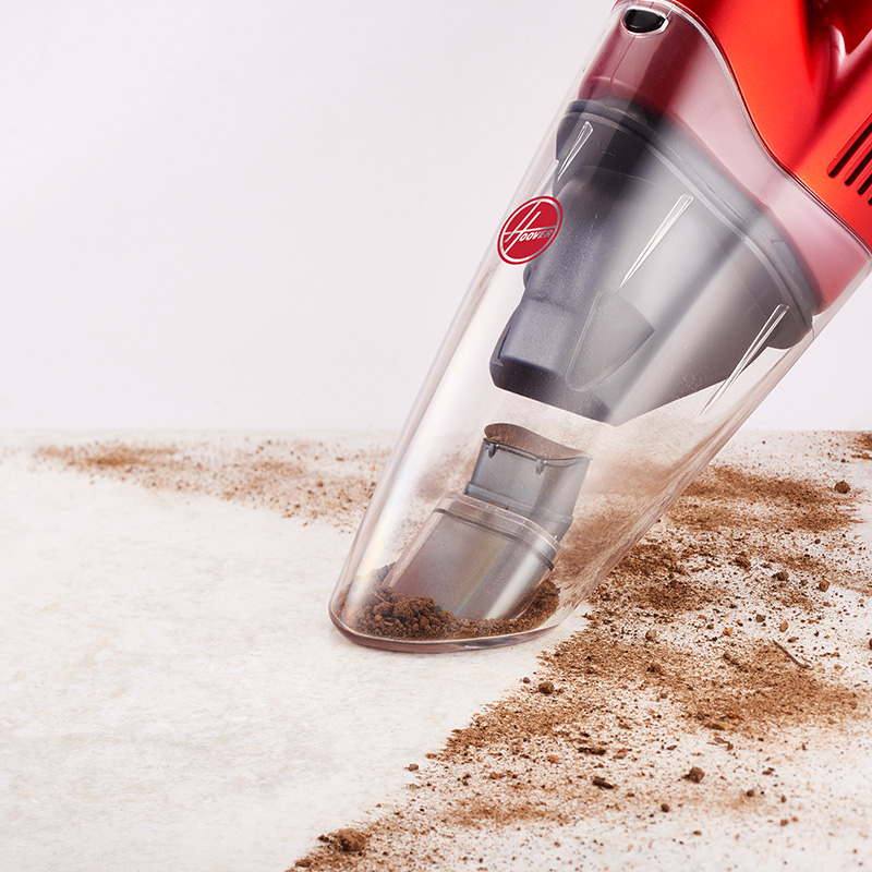 Hoover H84-7WD-ZA handheld vacuum Black, Red Bagless – image 4