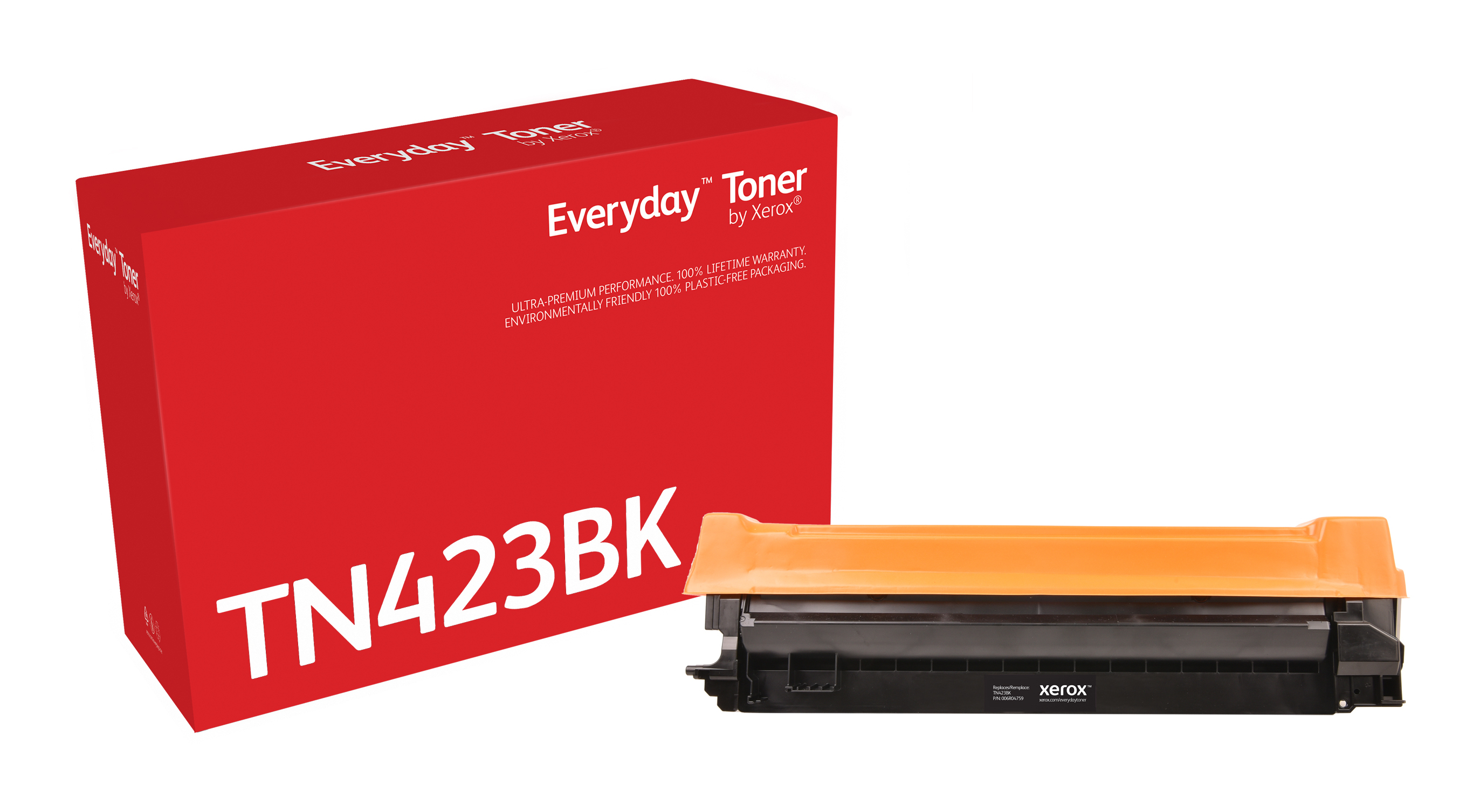 Everyday - High capacity - black - compatible - box - toner cartridge (alternative for: Brother TN423BK) - Green World Alliance return programme