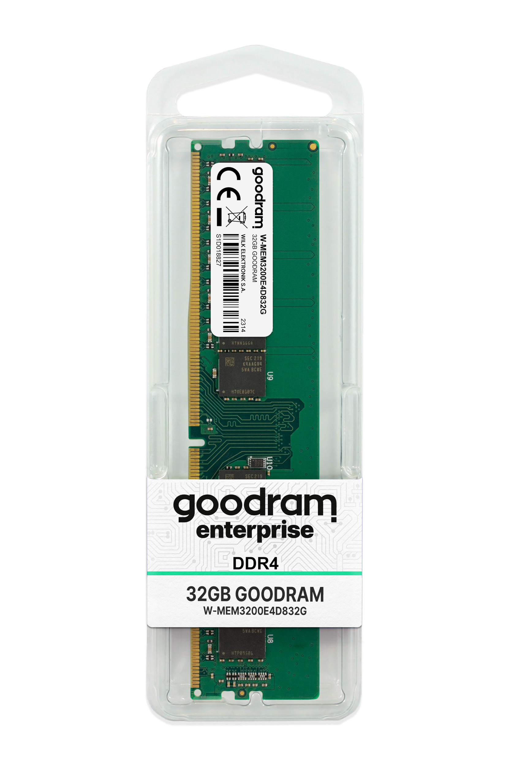 Goodram 32GB 3200MHz ECC UDIMM W-MEM3200E4D832G – image 5
