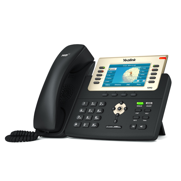 Yealink SIP-T29G IP phone Black 10 lines LCD