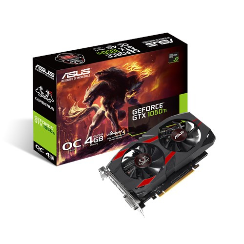 ASUS CERBERUS-GTX1050TI-O4G NVIDIA GeForce GTX 1050 Ti – image 2