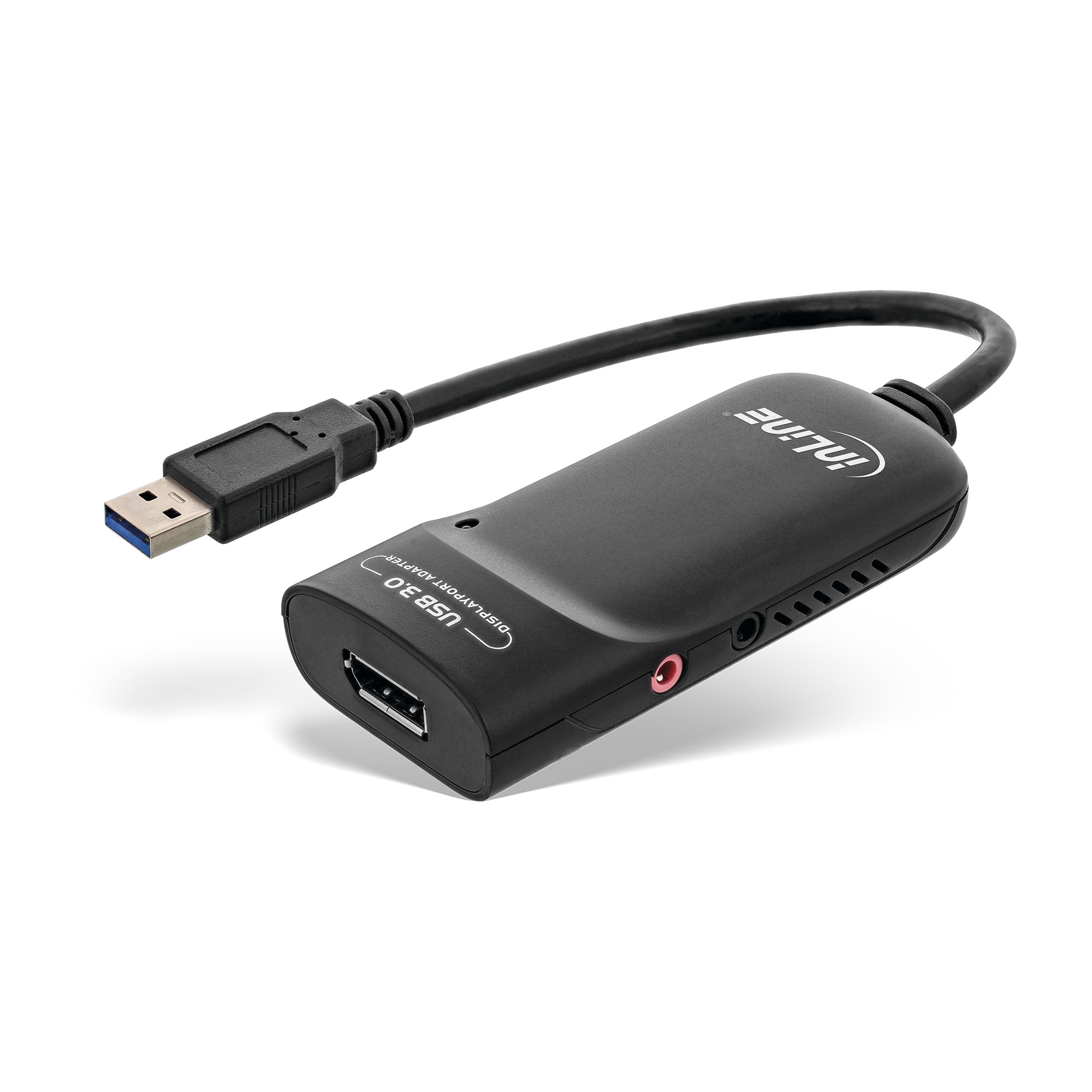InLine USB graphics card multi display adap., USB 3.0 to DisplayPort, 4K2K