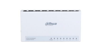 Dahua Technology DH-PFS3008-8ET-L сетевой коммутатор Неуправляемый L2 Белый