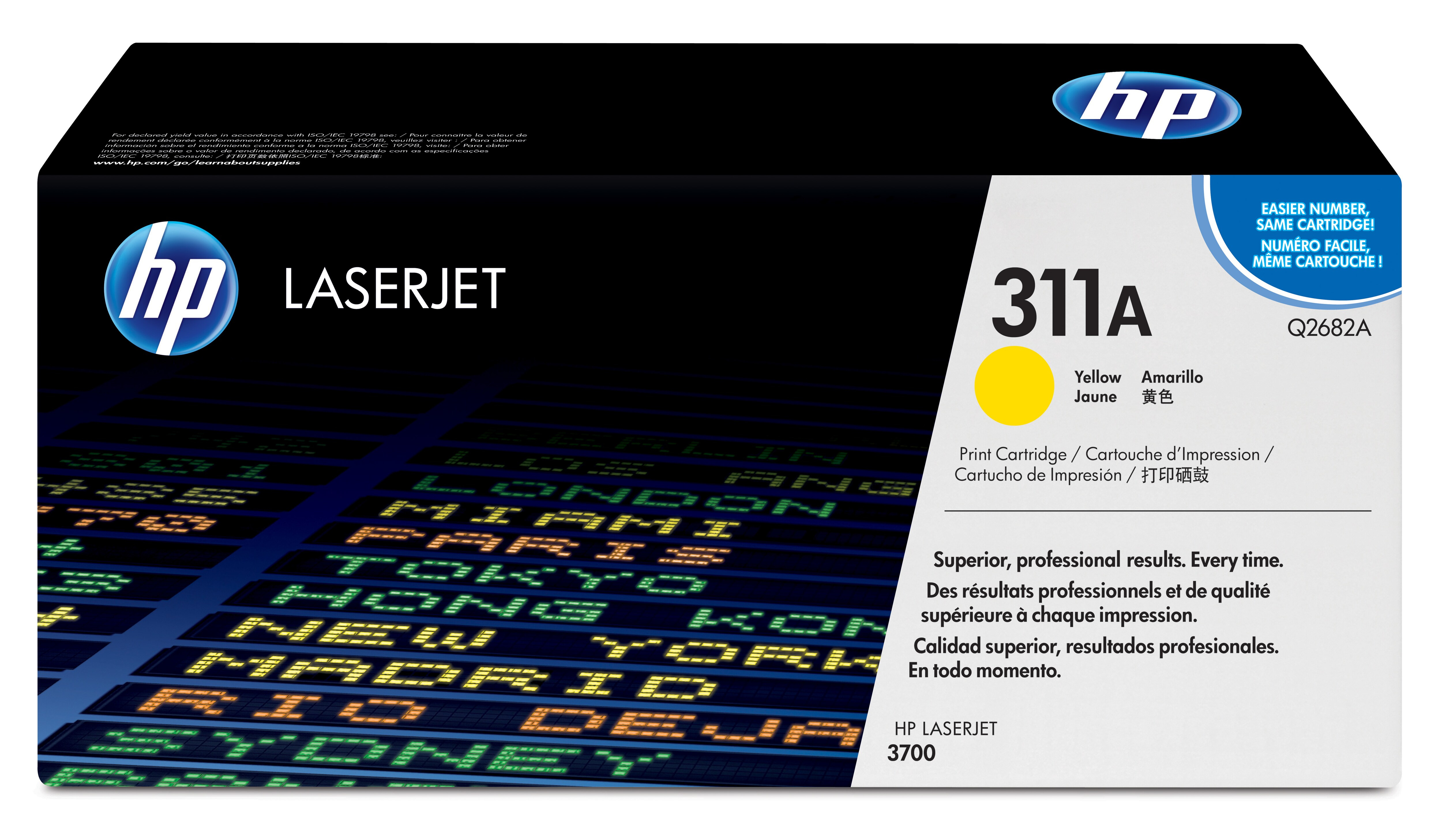 Original HP 311A Yellow Toner Cartridge (Q2682A)