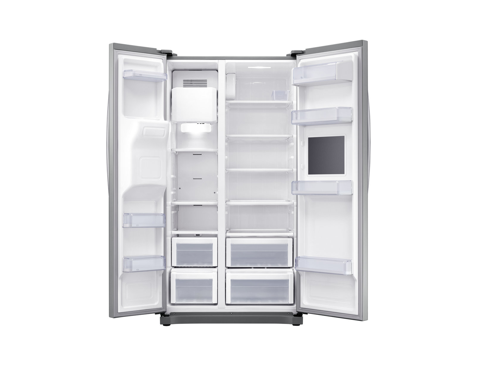 Samsung RS50N3803SA side-by-side refrigerator Freestanding – image 4