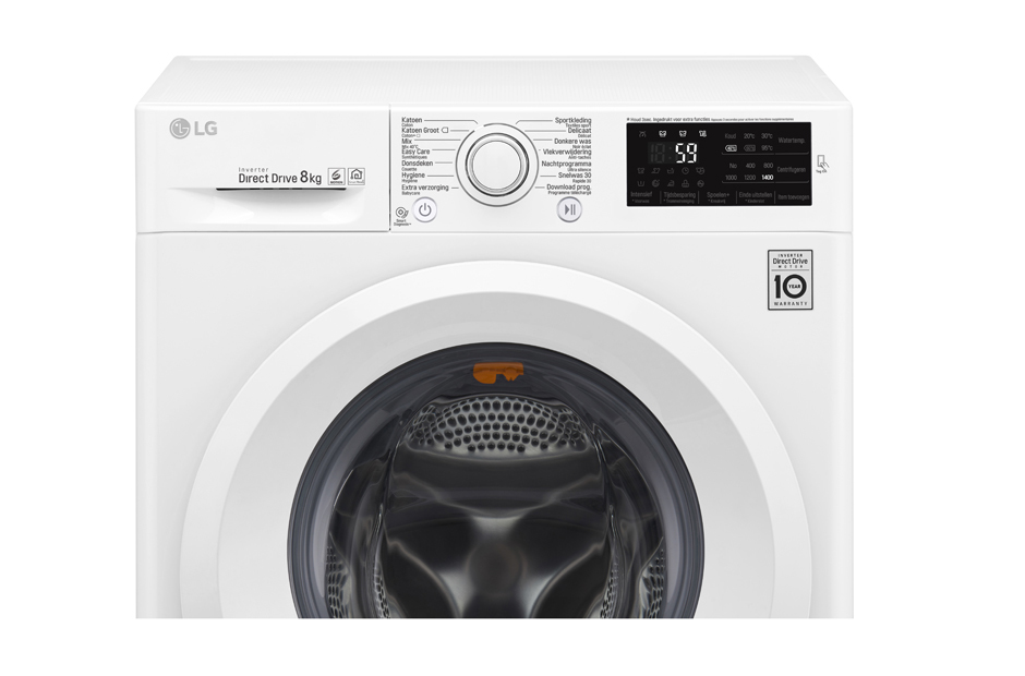 LG F4J5TN3W washing machine Front-load – image 5