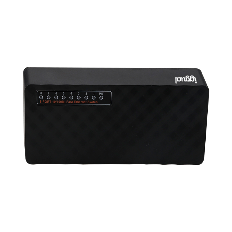 iggual FES800 Unmanaged Fast Ethernet (10/100) Black – image 3